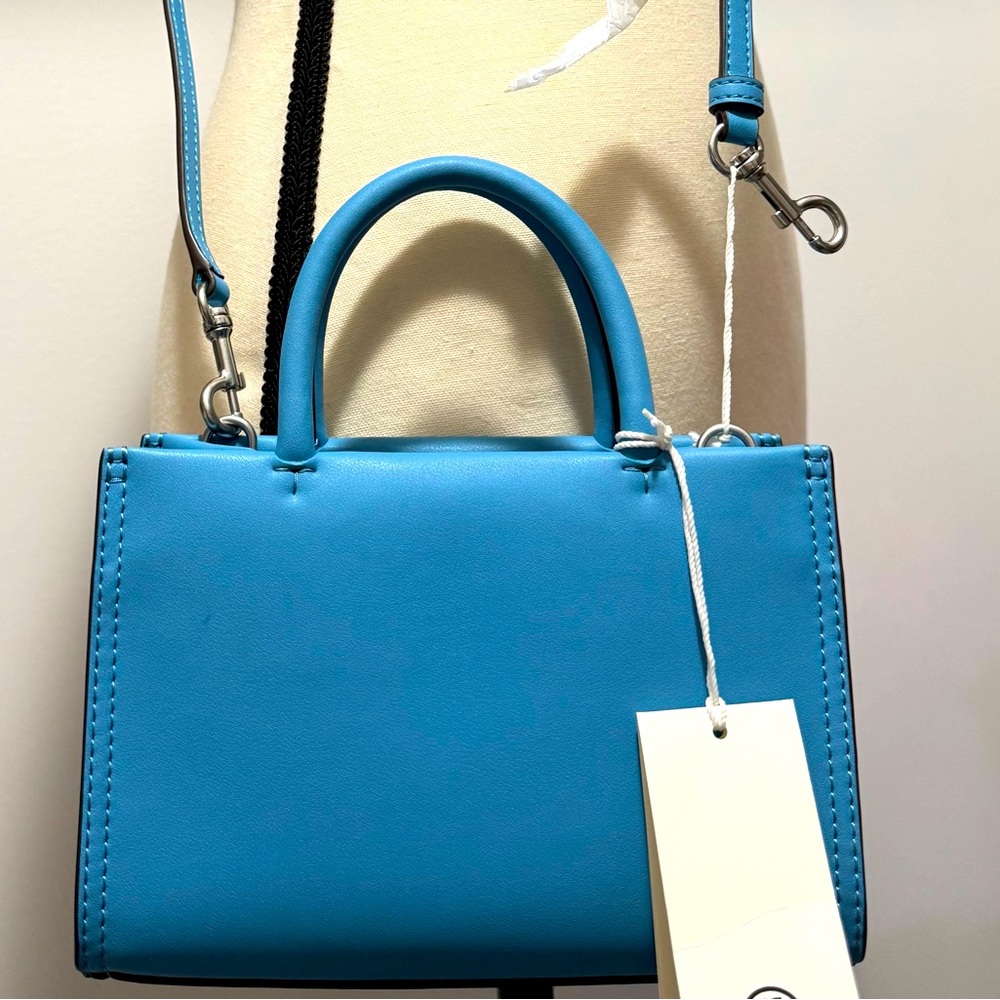 Tory Burch Mini Ella in Blue - Picture 3 of 8